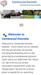 Mobile Screenshot of centennialkennels.com